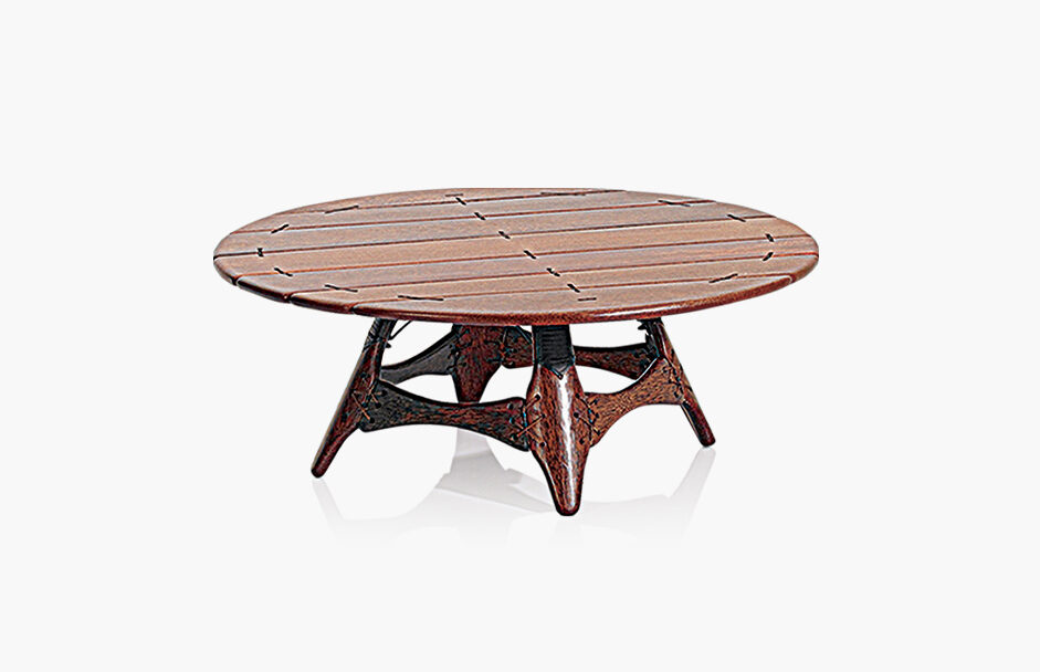 Hawaiian Side Table PACIFIC GREEN FURNITURE Exotic Palmwood